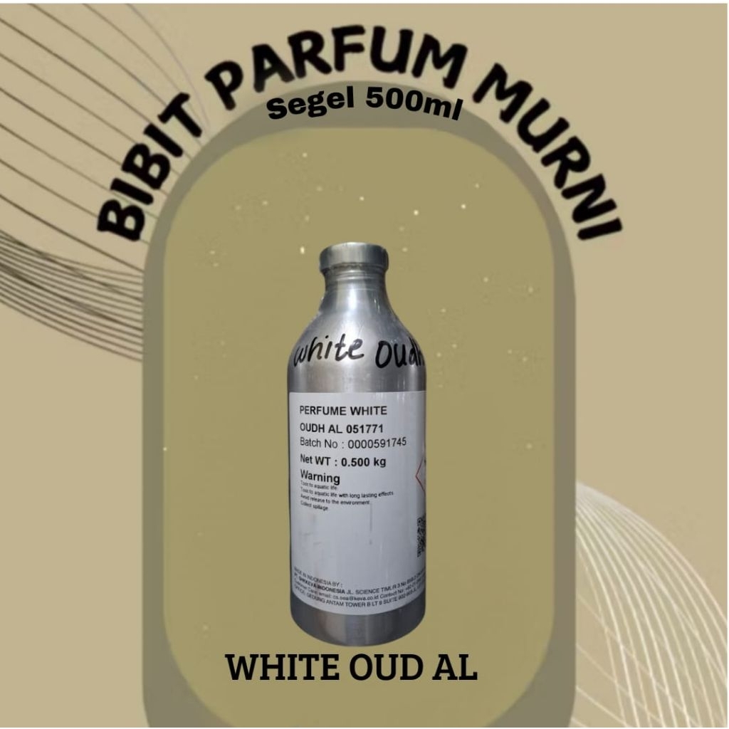 BIBIT PARFUM WHITE OUD AL BY KEVA 500ML SEGEL