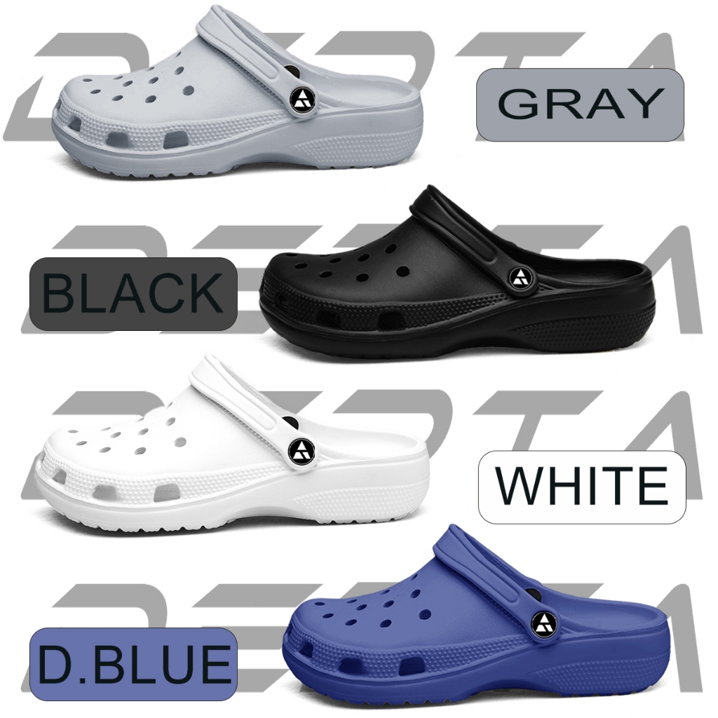 DERTA Sandal Clog Pria Terbaru Nyaman Ringan Sendal Baim Unisex Terlaris Casual  Eva Size 40-45