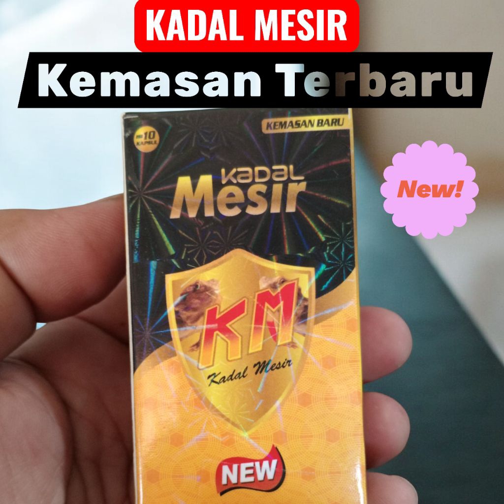 Kadal Mesir Kemasan terbaru (Original) isi 10.pcs