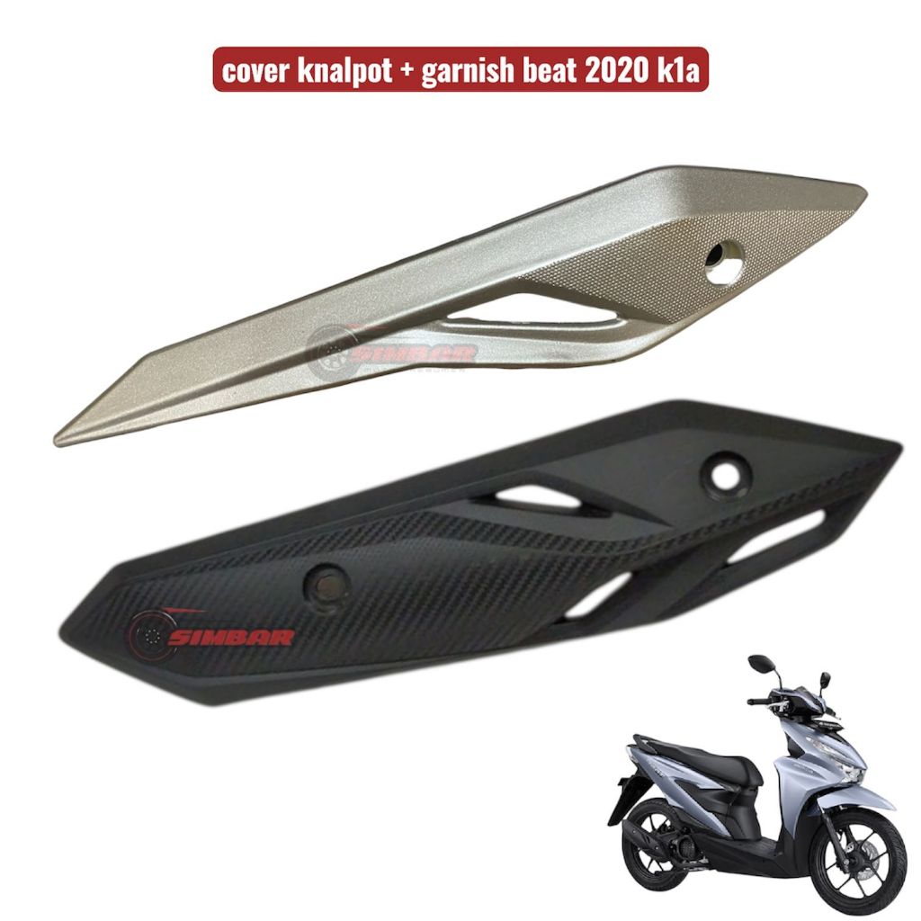cover knalpot beat led tutup knalpot beat street led K1A 2020 garnish cover knalpot beat deluxe 2020