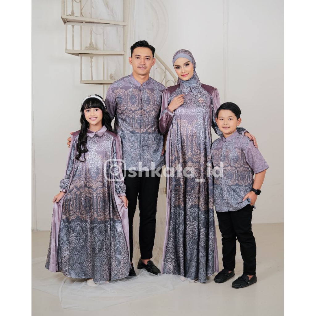 Premium Lanika series by shkata gamis kerudung