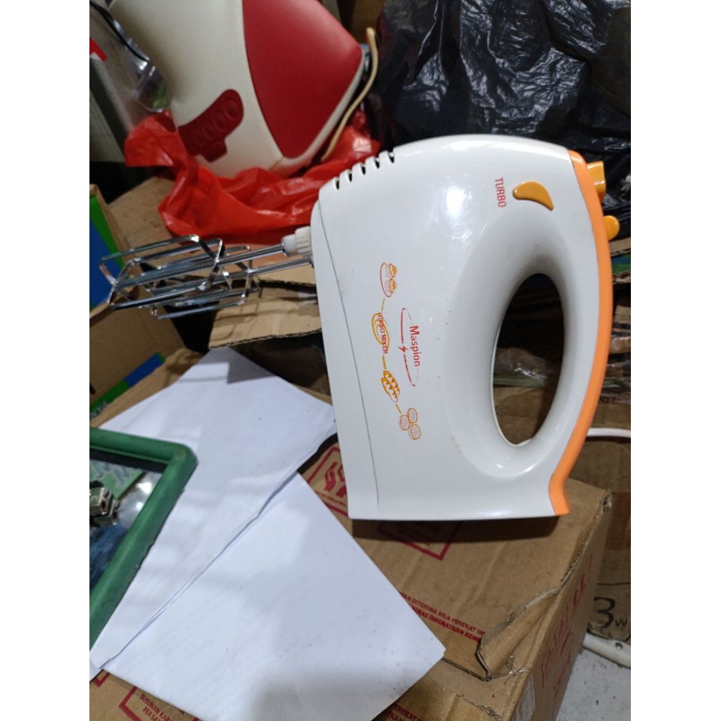 Mixer Maspion TURBO second/bekas original type MT1194