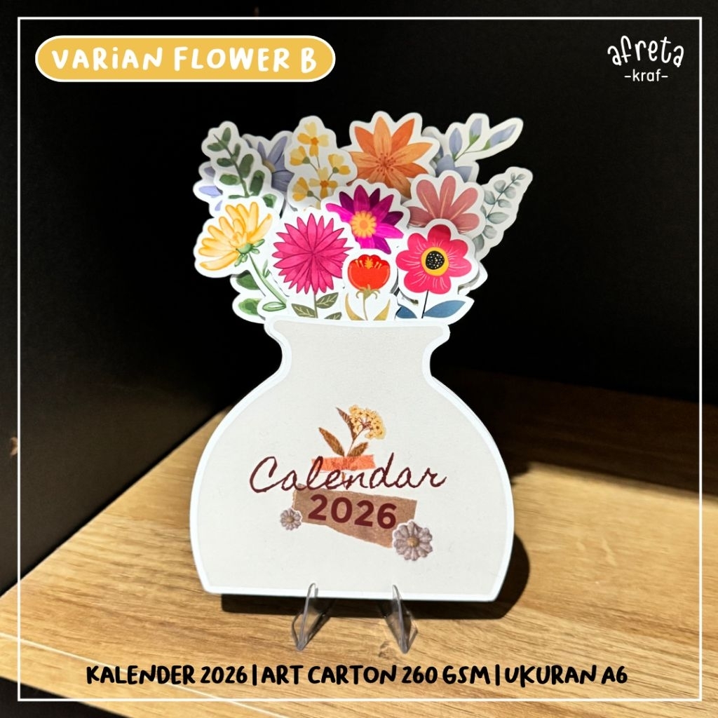 2026 CALENDAR RELAX / KALENDER 2026 AESTHETIC / DESK CALENDAR / KALENDER MEJA / KALENDER 2026