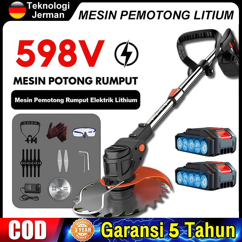 Mesin Potong Rumput Batrai Mesin Pemotong Rumput Listrik Pemotong Rumput Elektrik