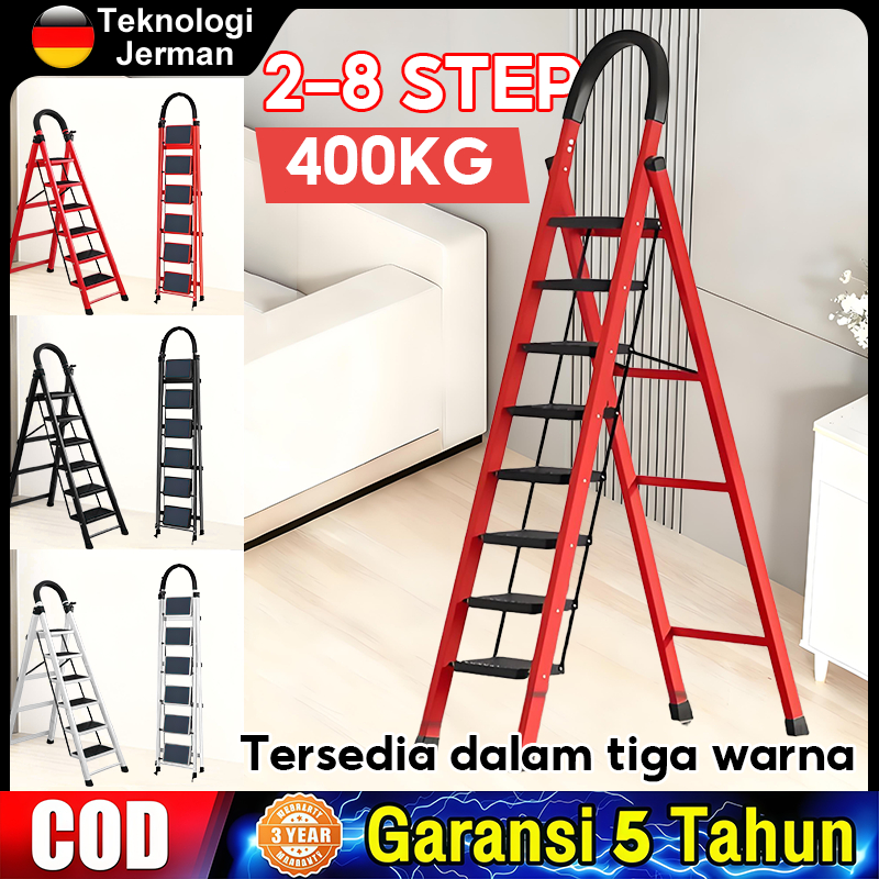 Tangga Tangga Lipat Multifungsi Lipat Tangga Besi Household Ladder Tangga Rumah Tangga minimalis Rum