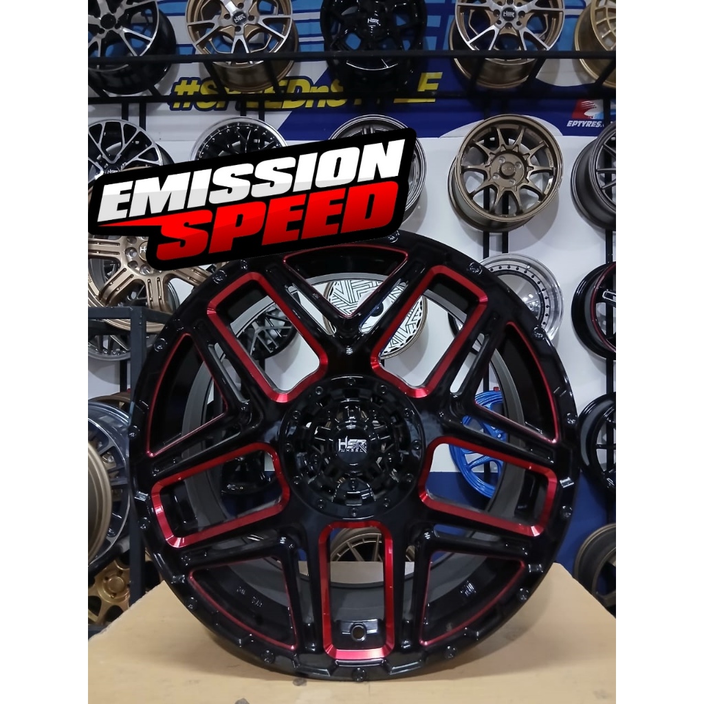 Velg Mobil Racing Konga R17 Mobilio Jazz Yaris Kijang