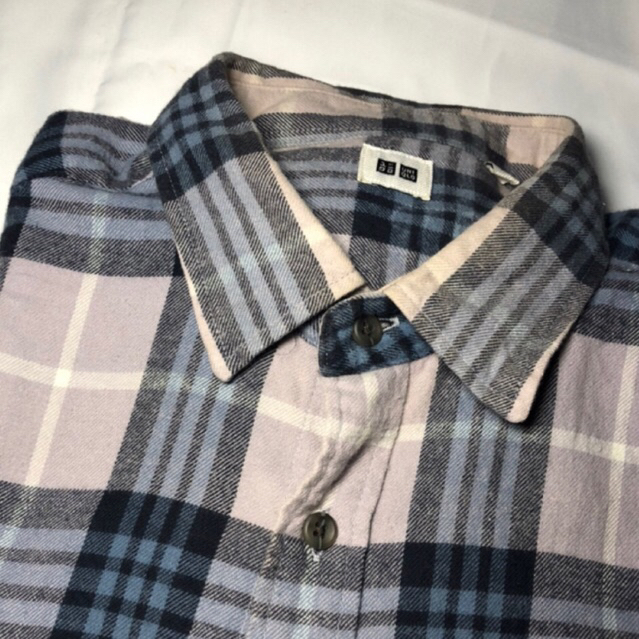 [Preloved] Kemeja Flannel Uniqlo (XL)