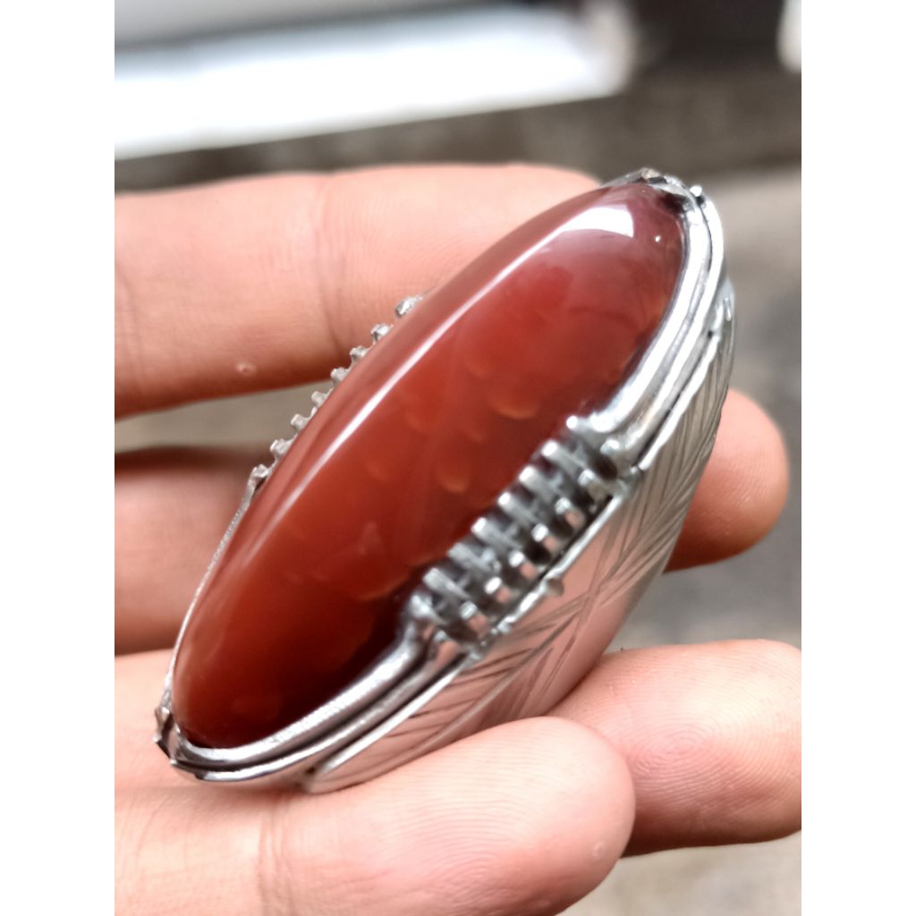 Batu Akik Pandan Merah Jamblang