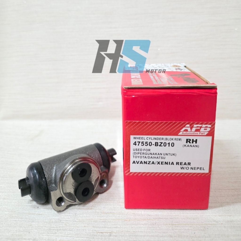 WHEEL CYLINDER BLOK MASTER REM BELAKANG KANAN RH MOBIL AVANZA XENIA VELOZ ALL NEW AVANZA ALL NEW XEN