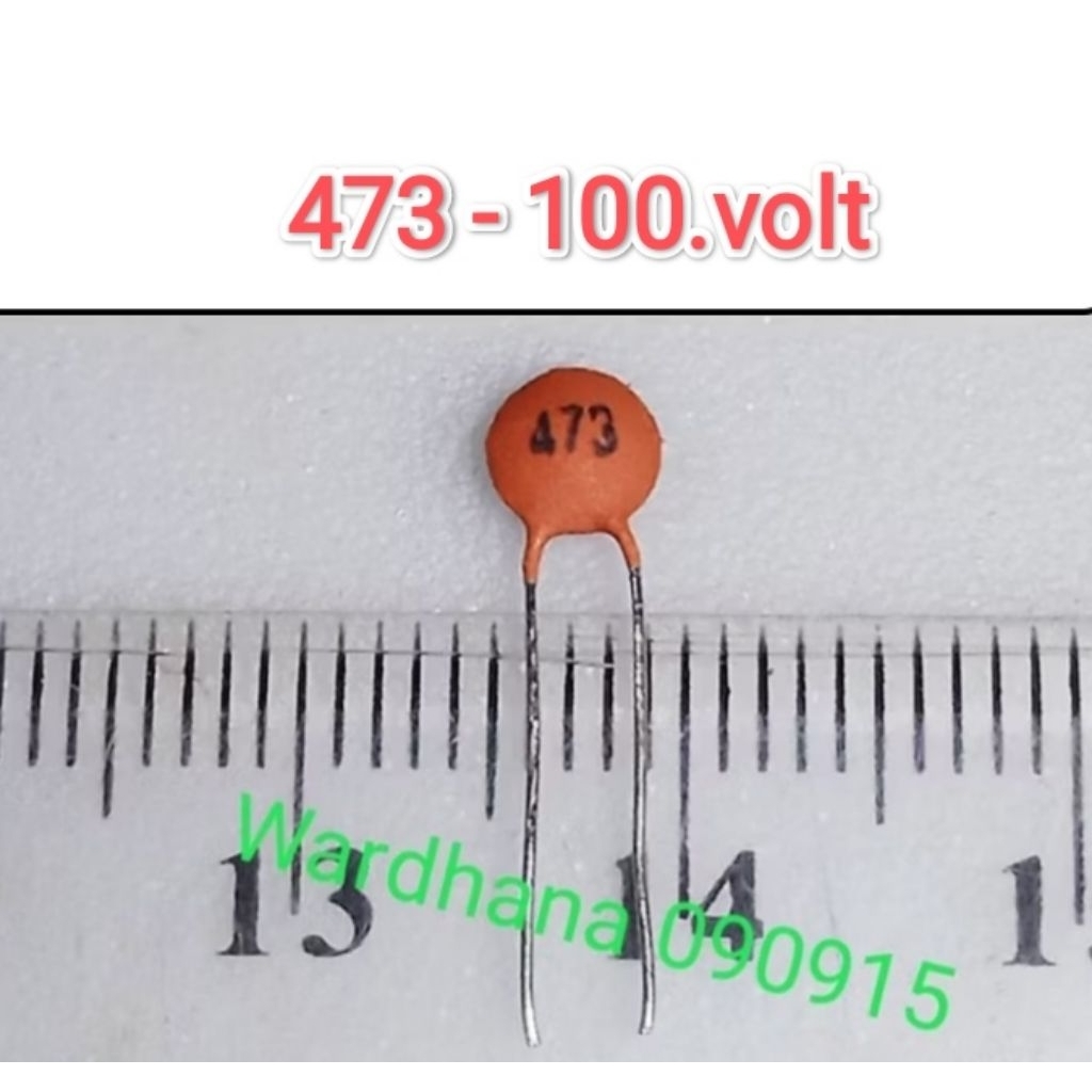 Kapasitor Keramik 473 100 volt kapasitor 47 nf 100 volt