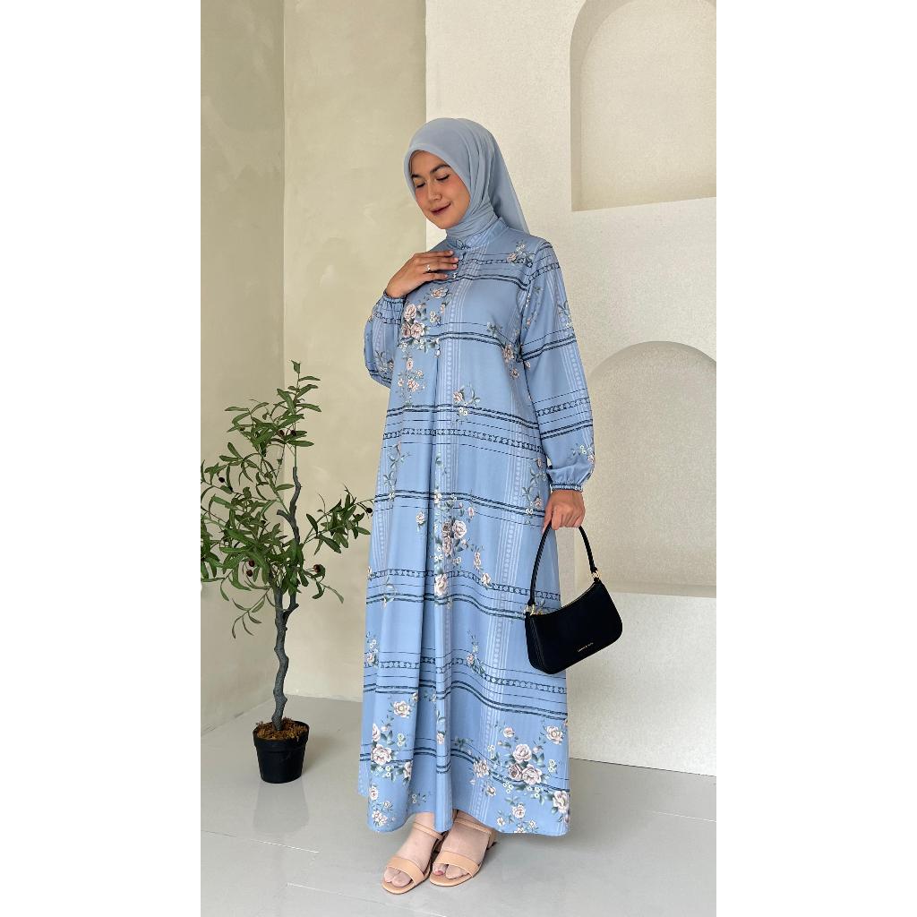 WARNA FASHION/ GAMIS / MAMBA TWILL / BAJU WANITA MUSLIM/GROSIR TANAH ABANG