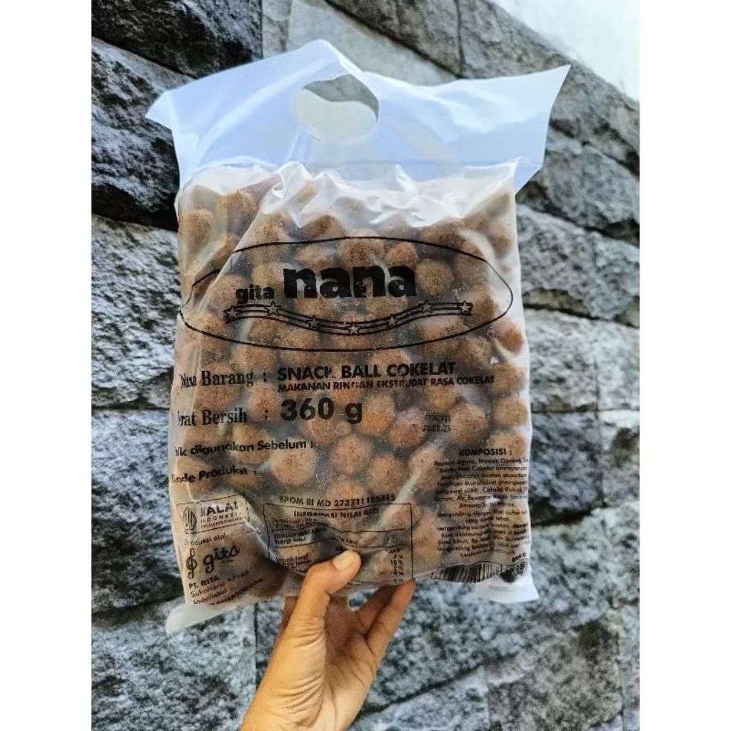 Snack Ball NANA Snack bulat Jajanan lebaran enak murah