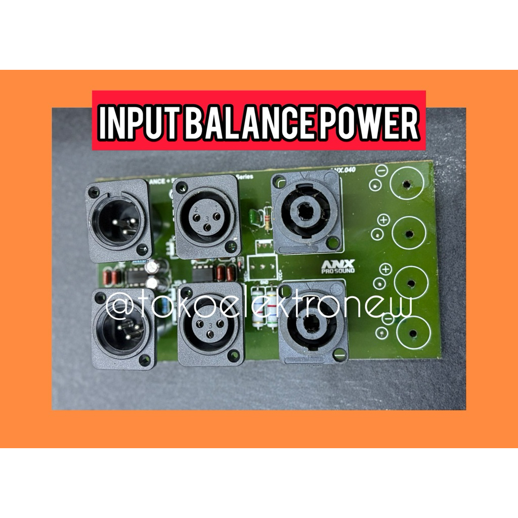 INPUT BALANCE POWER