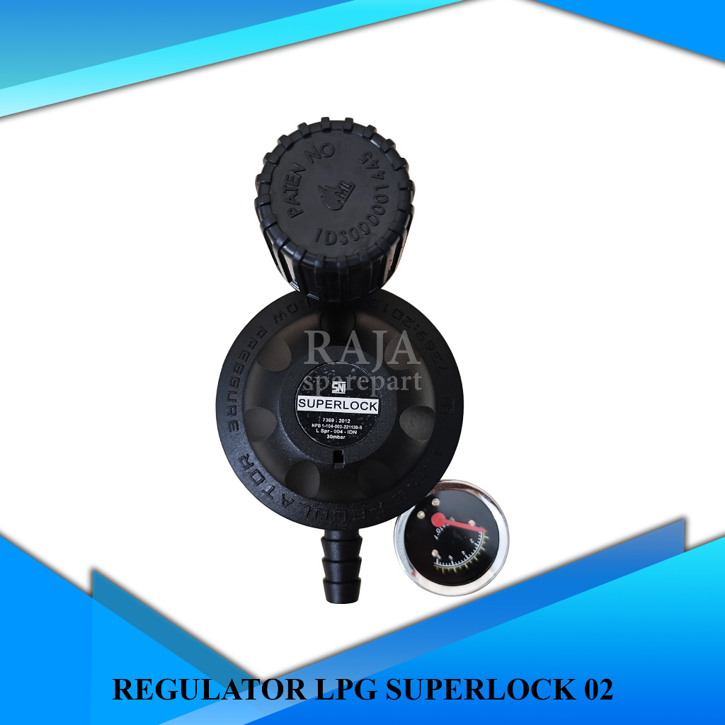 REGULATOR GAS ELPIGI / REGULATOR LPG SUPERLOCK 02 (RLS2)