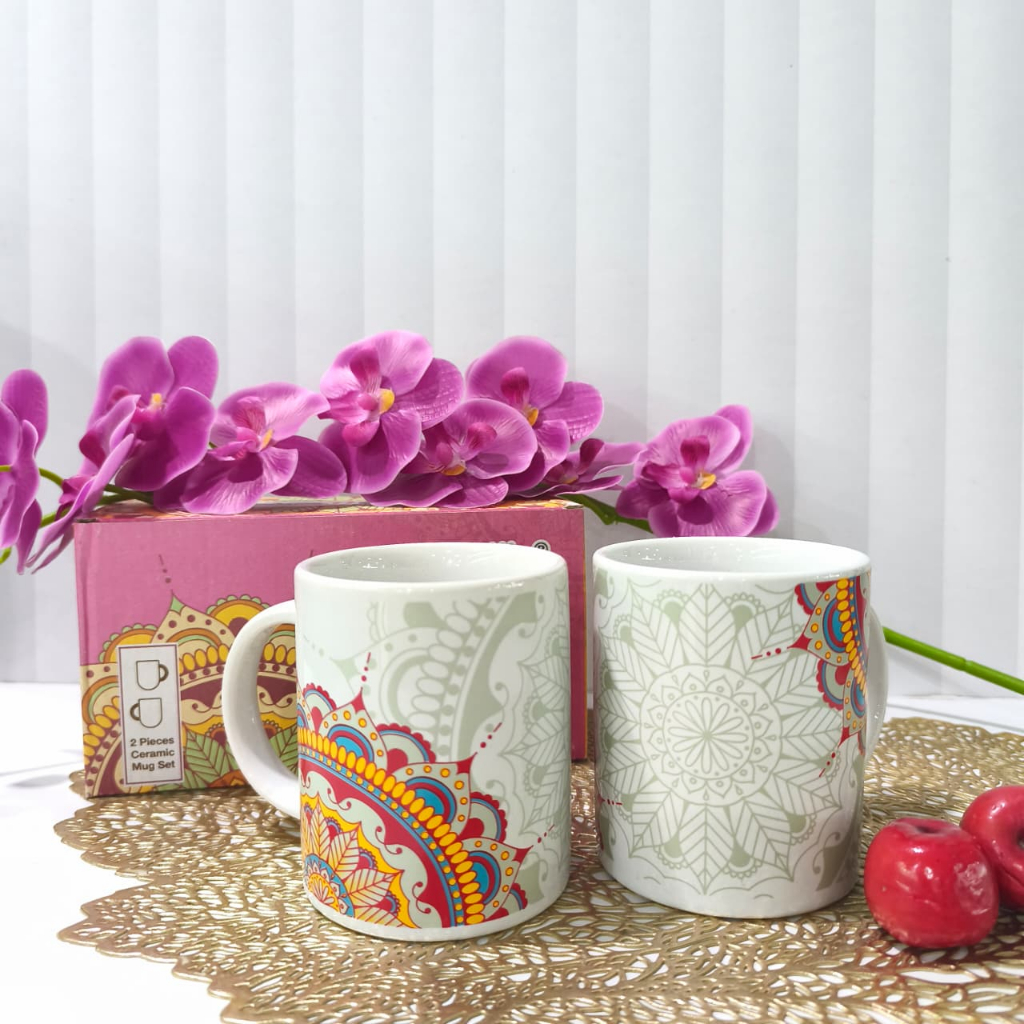 QUEEN MUG MOTIF MEERY BATIK 2PCS/KTK