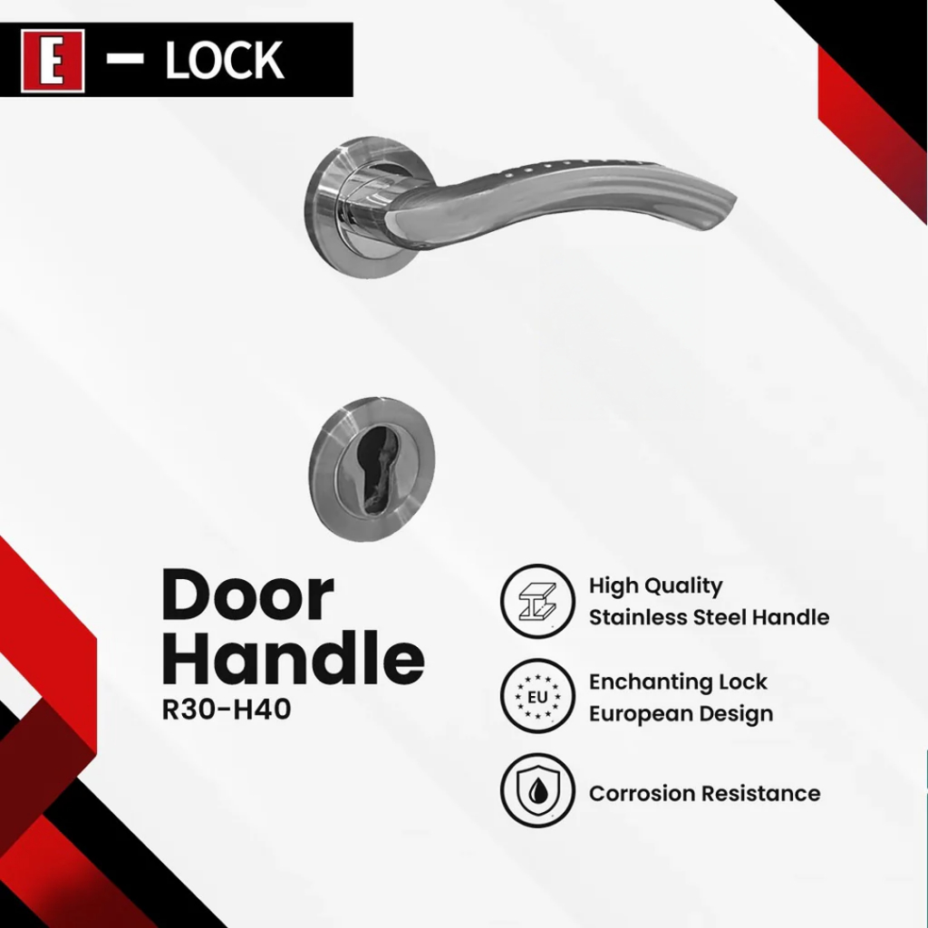 Handle Pintu Rumah Elock Europe Enchanting R30-H40