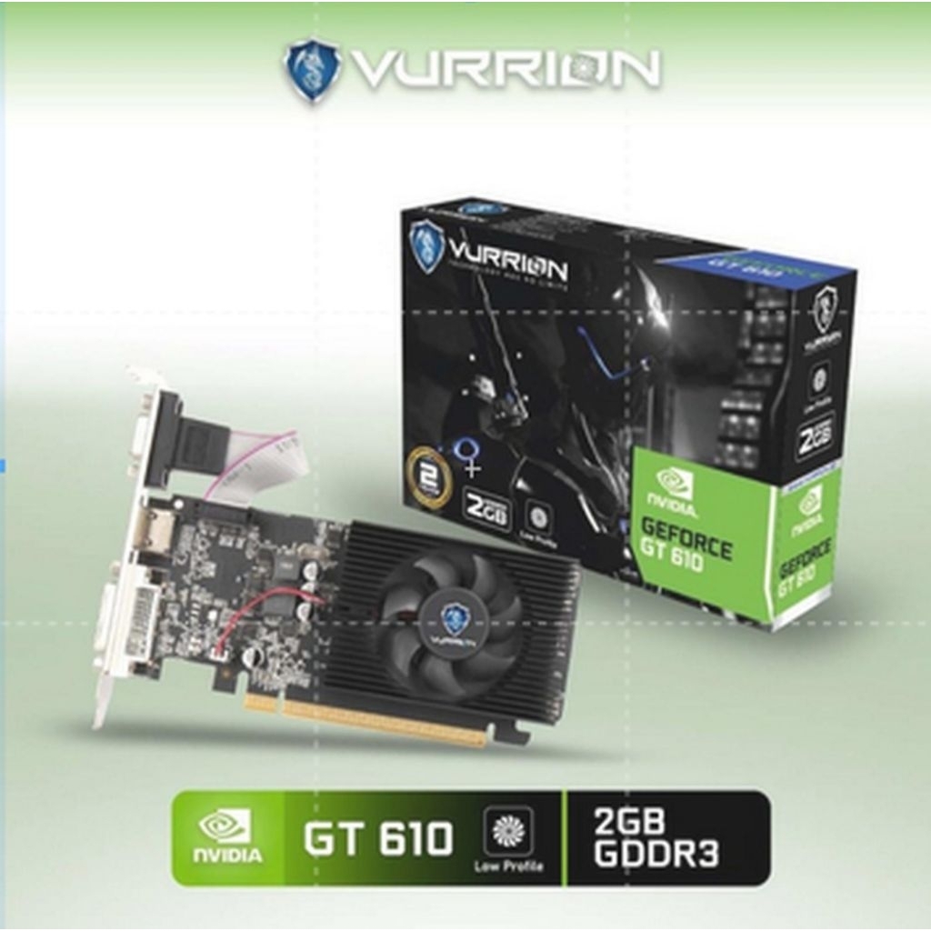 Vga Card Vurion Nvidia Geforce GT610 2gb - Vga card vurrion komputer