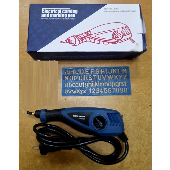 elektrik mesin engraver pena alat pengukir ukir pahat grafir kulit kaca logam kayu plastik spare par