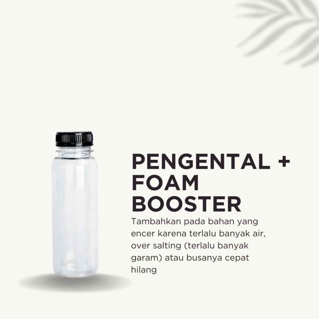 Foam Booster + Pengental Detergent Cair untuk 30 Liter