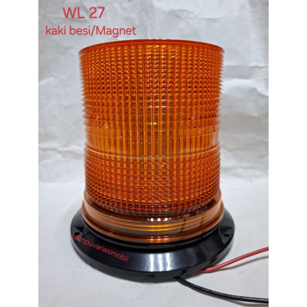 Lampu Rotary WL27 Led 3 Model kedip Flash WL27 Led Smd 5050 80 Led