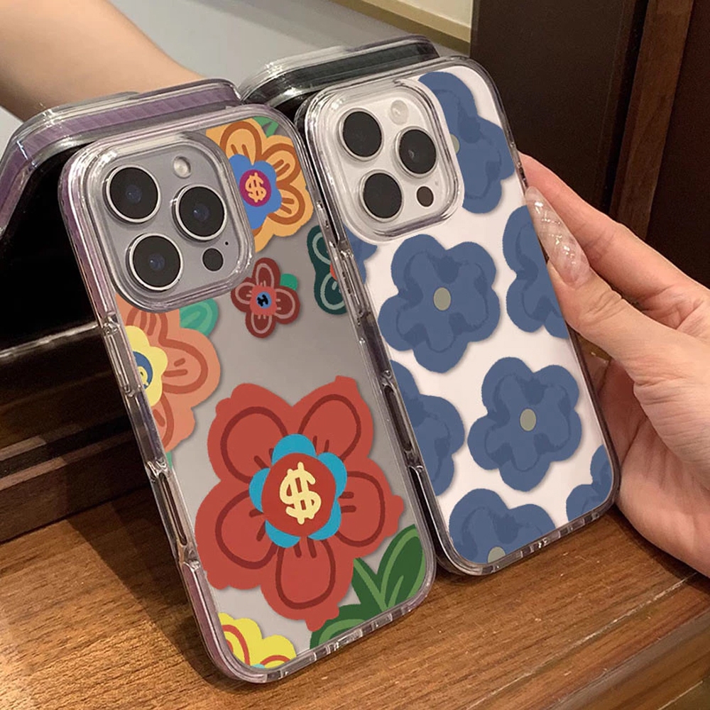 Clear Case For All type Samsung Bunga Mewah