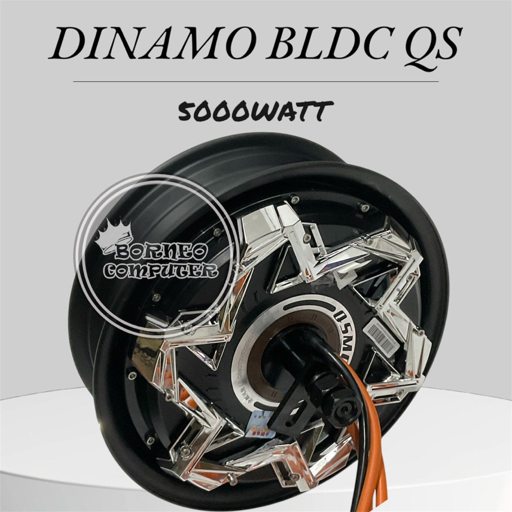 DINAMO BLDC QS MOTOR LISTRIK 5000WATT KONDISI BARU