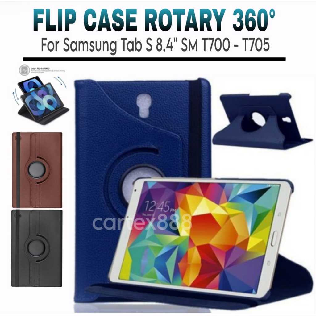 Case Rotary Samsung Tab S 8.4"inch 2014 / T700 / T705 / samsung tab s 8.4 / samsung tab s / case sam