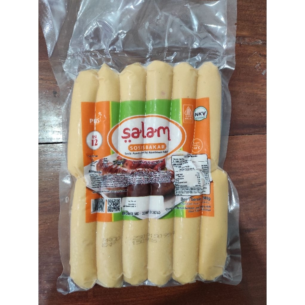 Salam Sosis Bakar  isi 12pcs