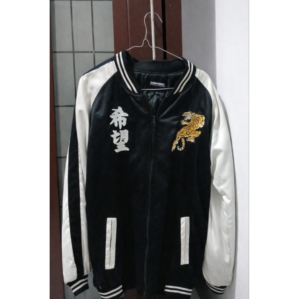 jacket sukajan sainangel tora size L ori 100%