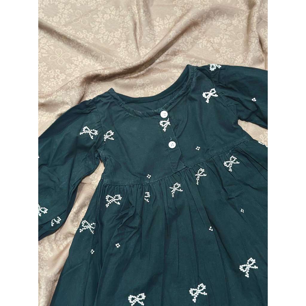 [PRELOVED] Dress bordir pita