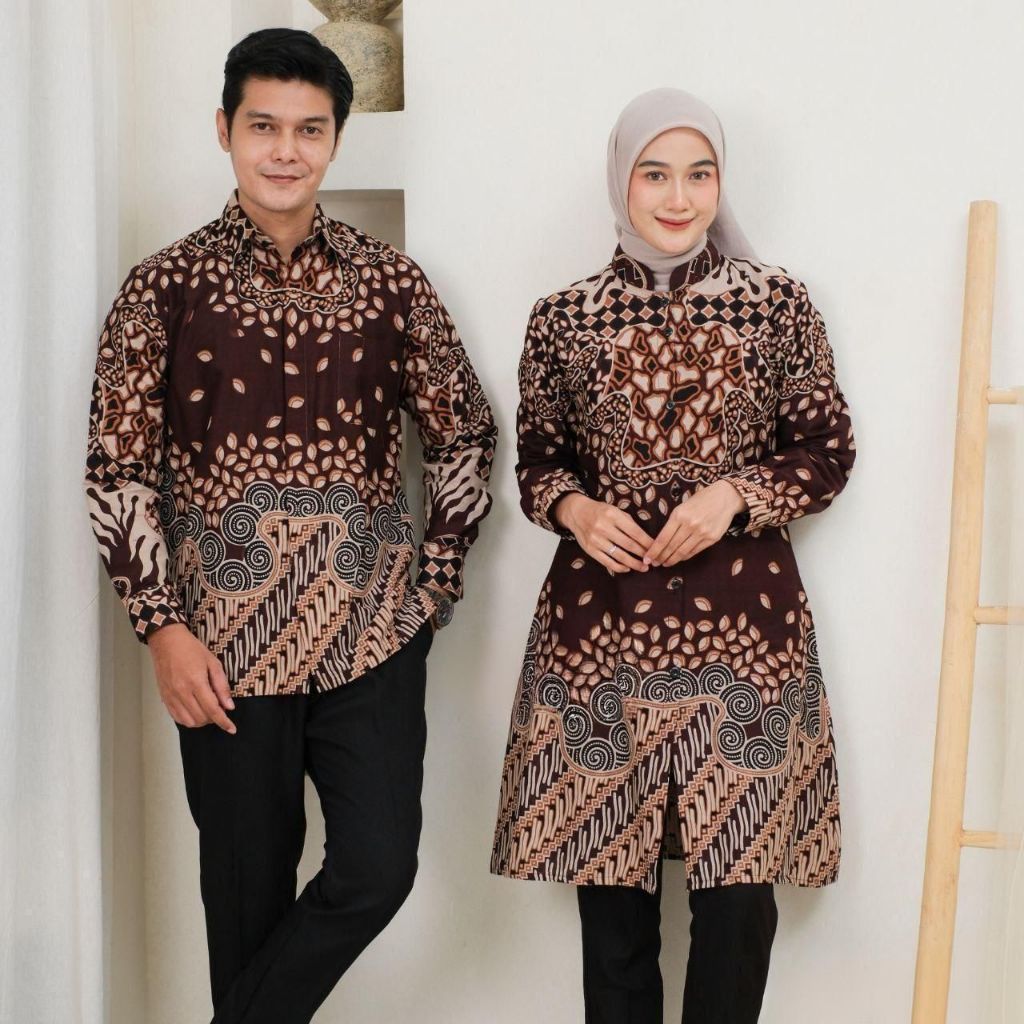 COUPLE BATIK TUNIK BATIK KEMEJA M L XL XXL READY TUNIK JUMBO Tunik Batik Dan Kemeja Batik Jumbo | M-