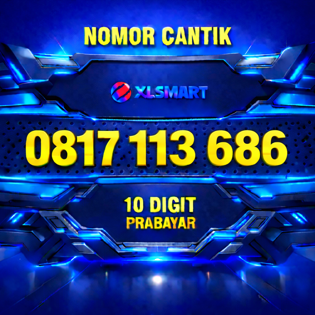 NOMOR CANTIK 10 DIGIT 0817 Kartu Perdana XL 10 Digit 686