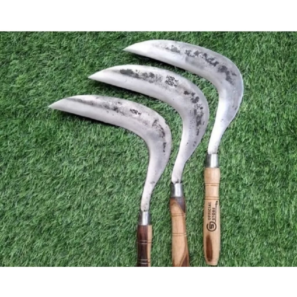 1 Pcs Peralatan Tani Arit Rumput Super Tajam ORI Model Jawaan