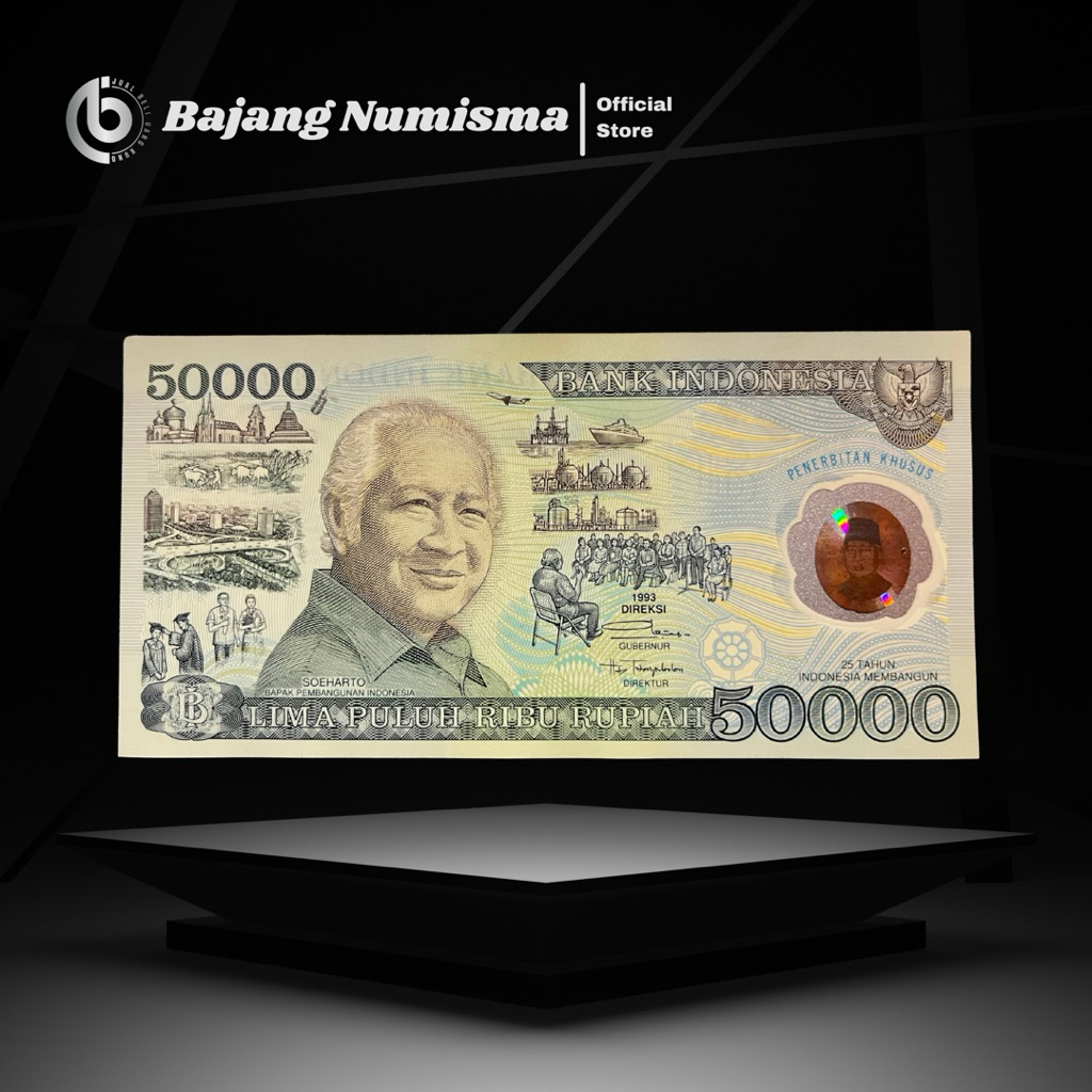 Koleksi 50.000 Suharto Polymer 1993