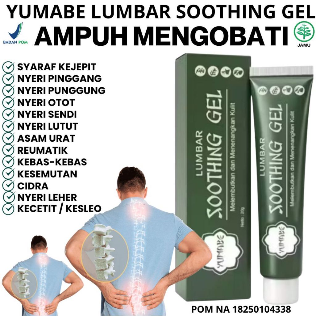 Salep YUMABE BPOM Obat Nyeri Sendi Lutut Nyeri Pinggang Punggung Reumatik Asam Urat Kesemutan Kebas-