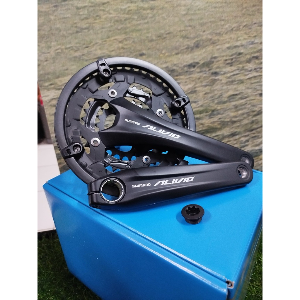 CHAINWHEEL/CRANKSET/CRANK/FC SHIMANO ALIVIO T4060 / T-4060 3 speed x 9 speed