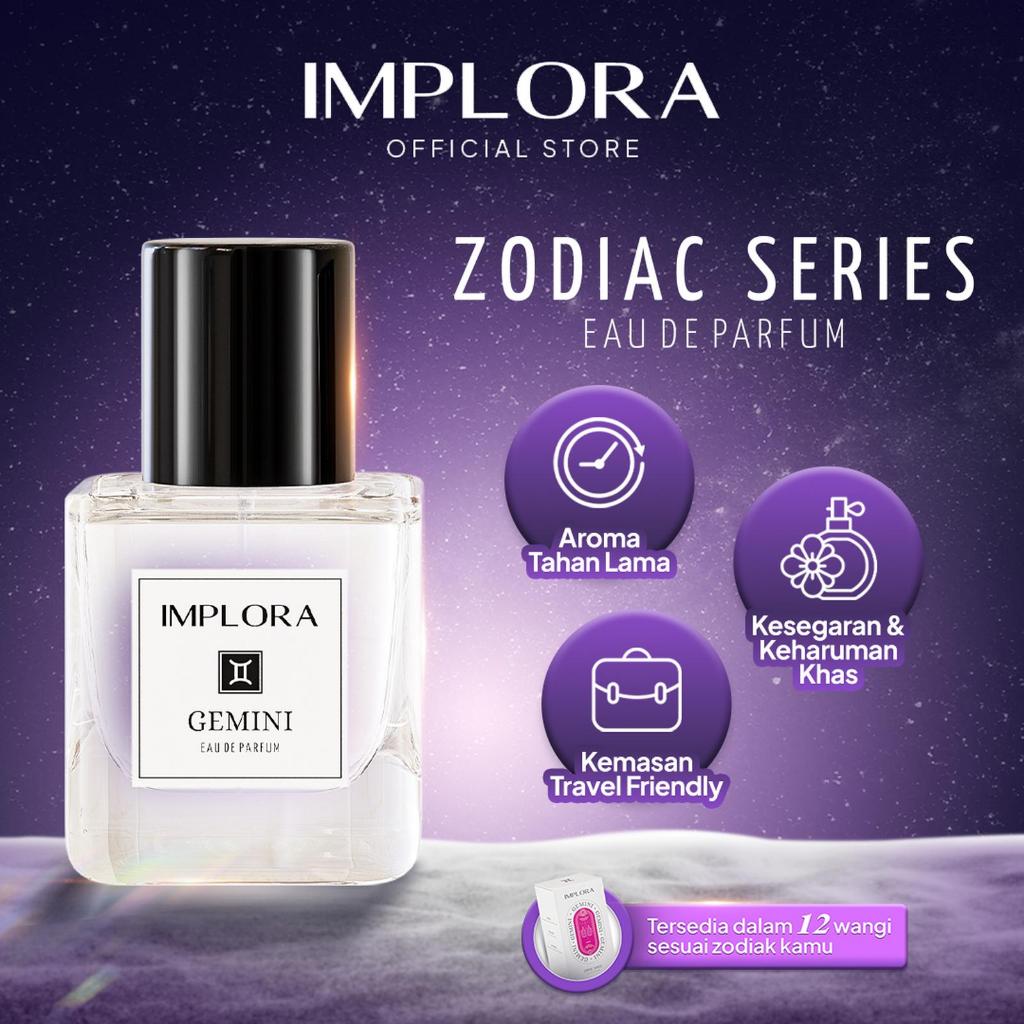 Implora Zodiac Series Parfum Unisex Bisa Dipakai Cowok dan Cewek
