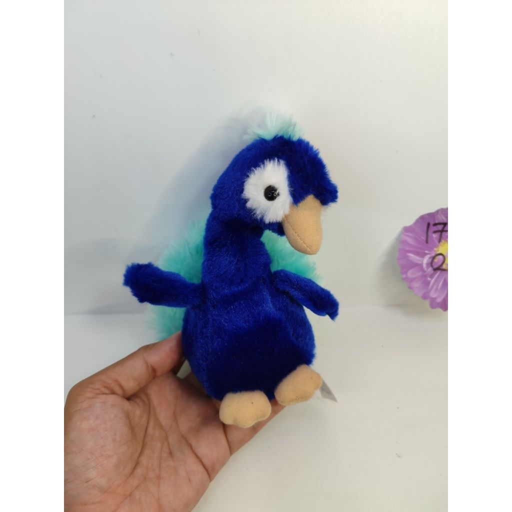 boneka burung merak Peacock original Singapore zoo