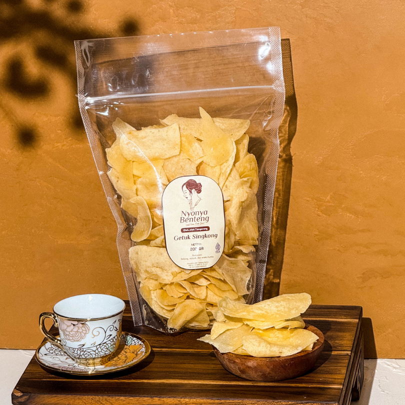 Keripik Singkong Getuk Original Asin Pedas - Kripik Getuk