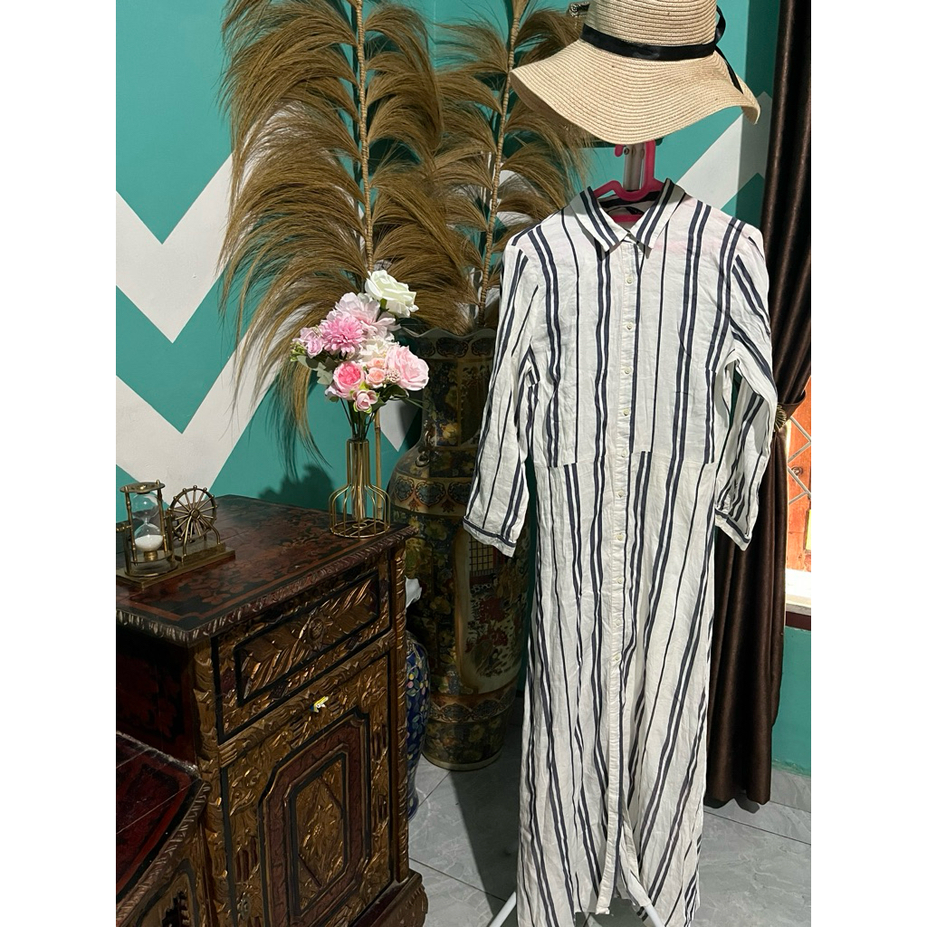 dress midi dress preloved