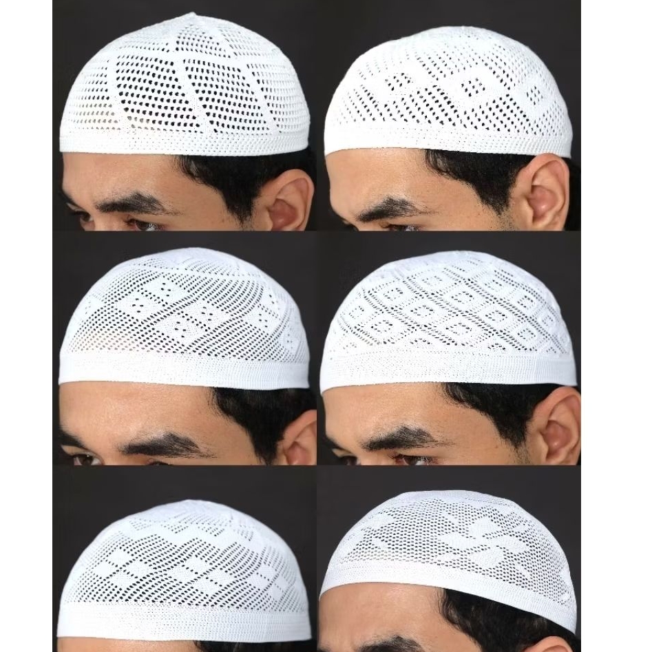 PECI HIJAZ RAJUT ECER - GROSIR /  PECI BANGLADESH - KOPYAH HIJAZ ALL SIZE