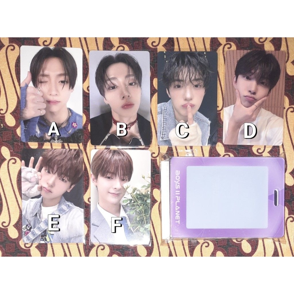 After Journey Photocard Boys 2 Planet Official PC B2P ALD1