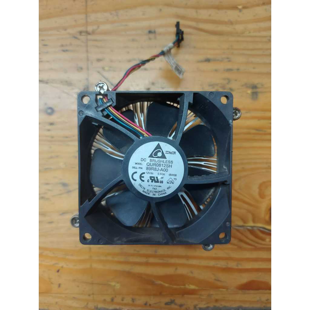 Fan Processor CPU DELL OptiPlex 9020 3020 7010 9010 XE2 T1700 DELL P/N : 89R8J-A00 MODEL QUR0812SH 8