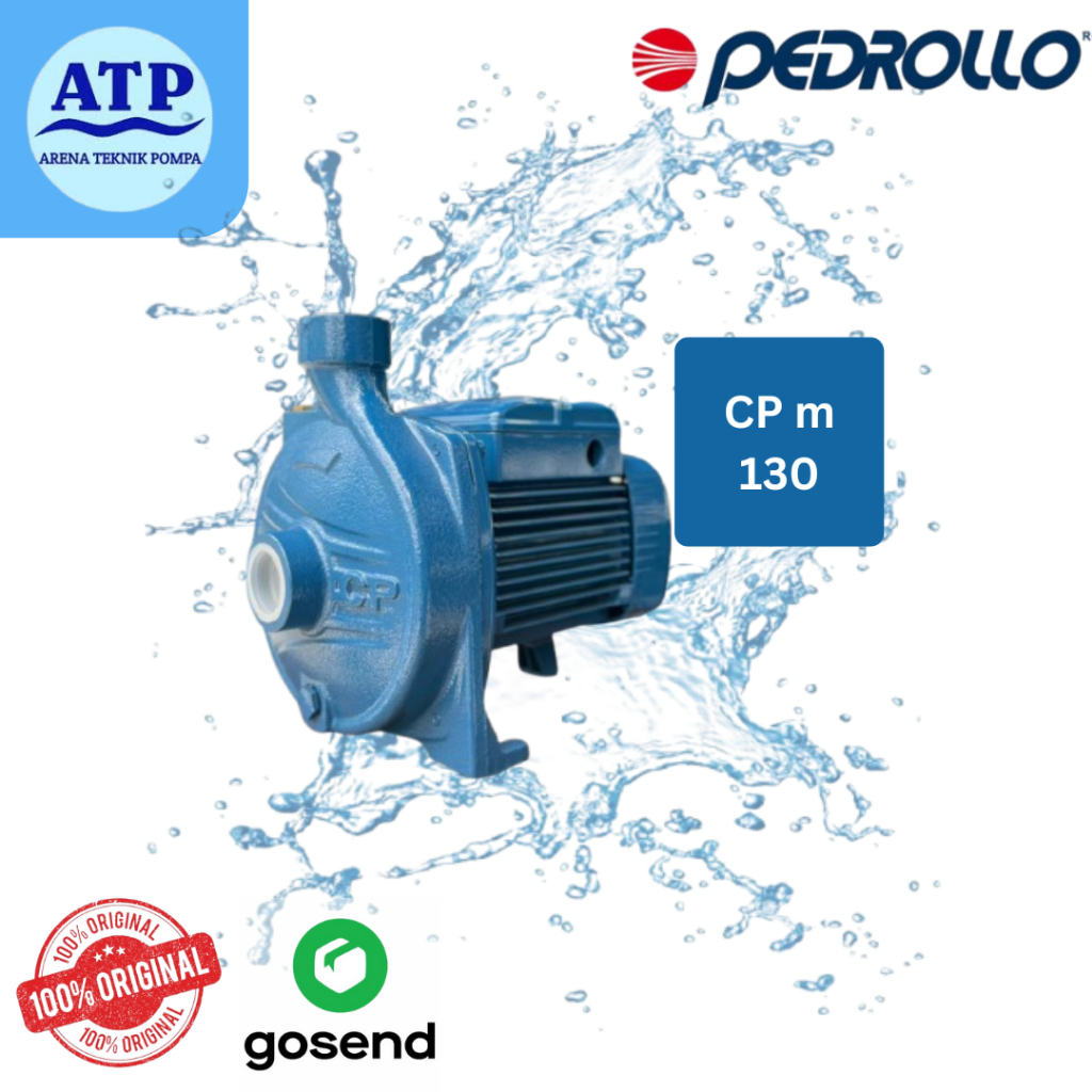 Pedrollo CP 130 Pompa Centrifugal Pompa Transfer Pompa Air