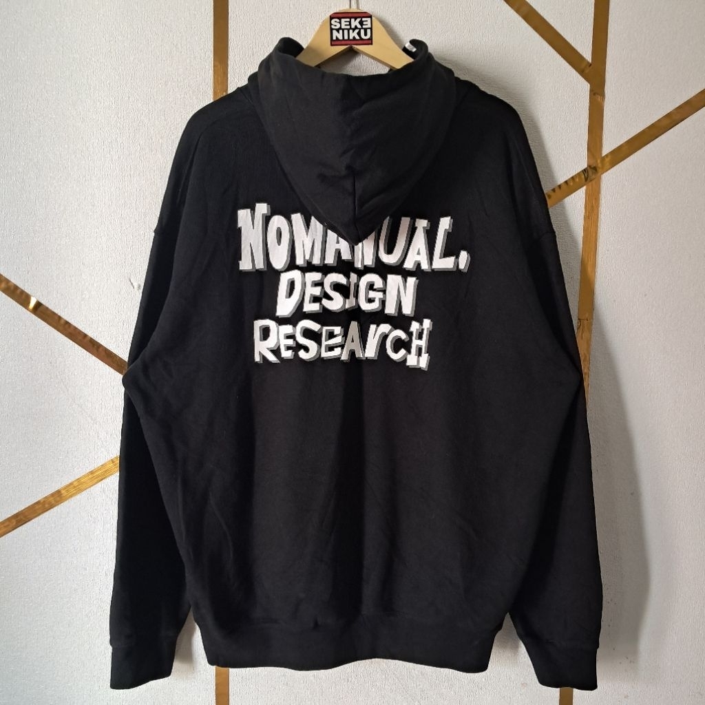Hoodie NOMANUAL DESIGN RESEARCH Idol KPop Mingyu SEVENTEEN Bahan babyteri tebal berat