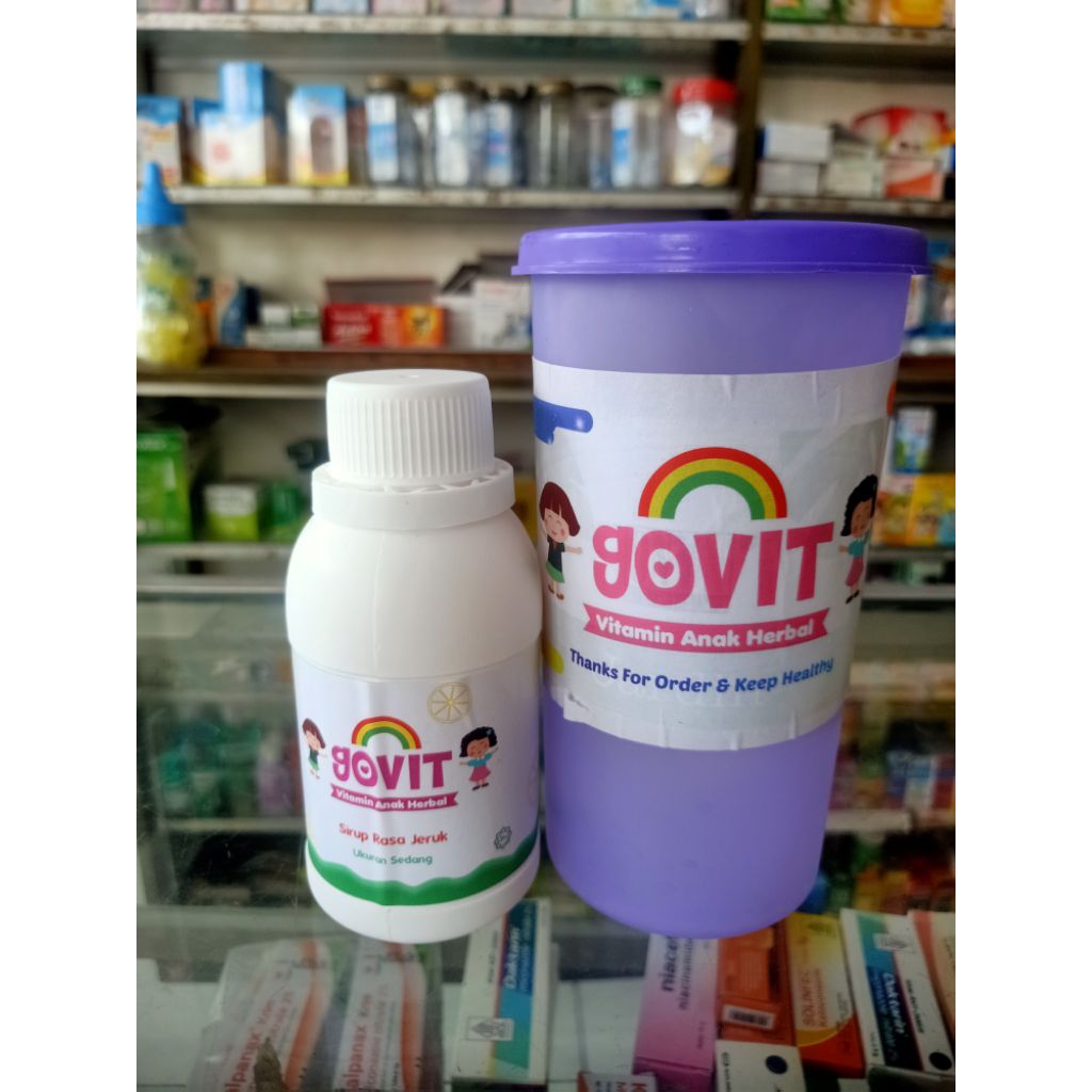 Vitamin Anak Govit 150ml - Solusi Herbal untuk Meningkatkan Nafsu Makan