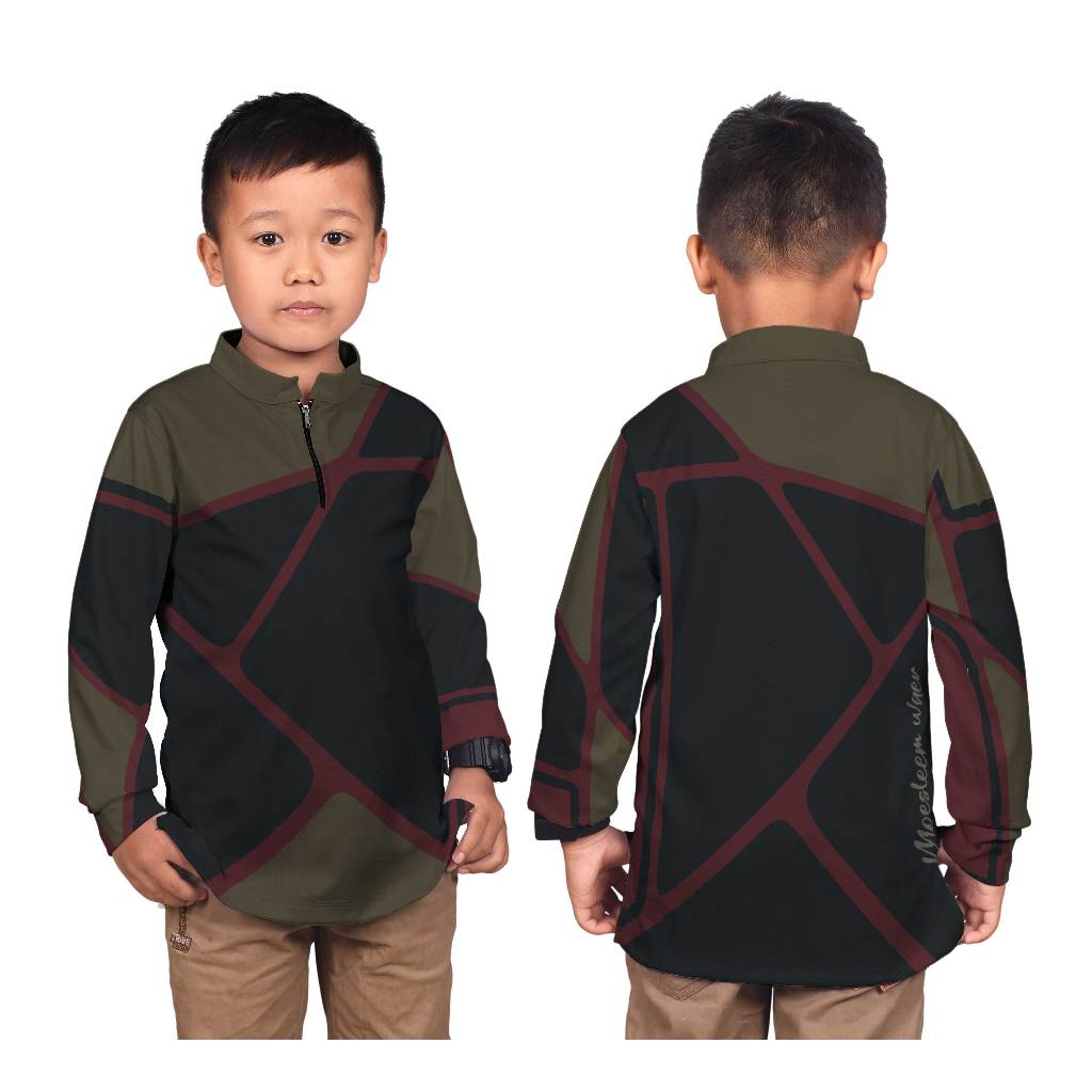Baju Koko Anak Muslim Jahitan Rapi Kuat