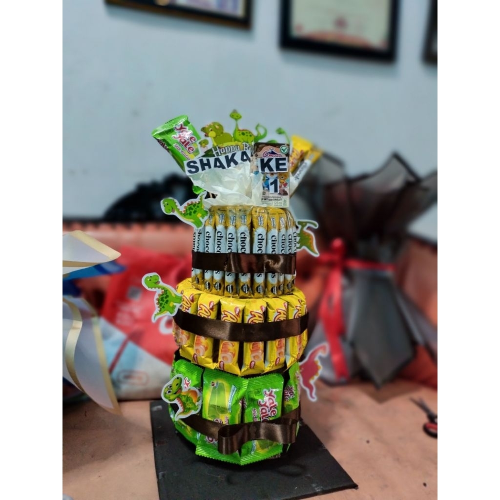 hempes Snack tower ulang tahun anak