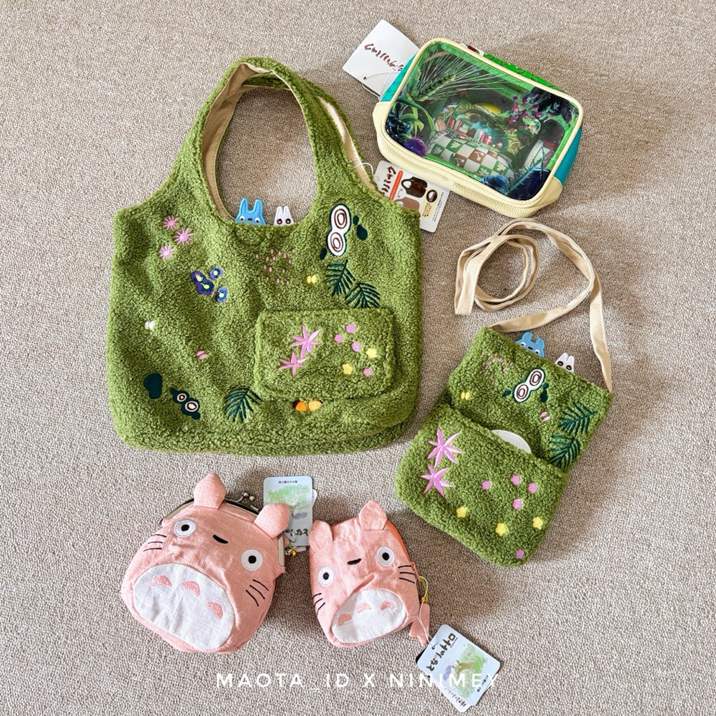 READY  UNOFFICIAL Pouch & Bag Ghibli Park Studio Ghibli