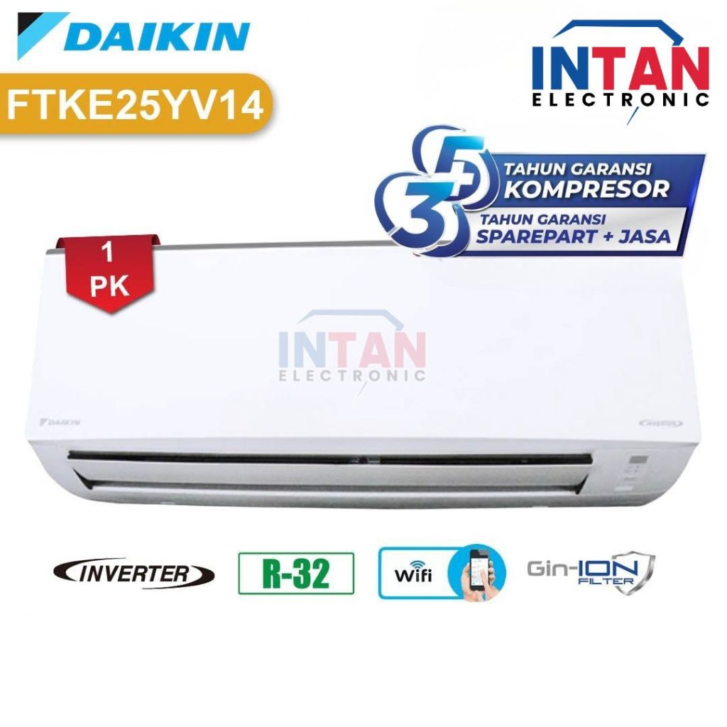 AC DAIKIN INVERTER 1 PK FTKE25YV14 PENGINGIN RUANGAN BETA SERIES MEDAN